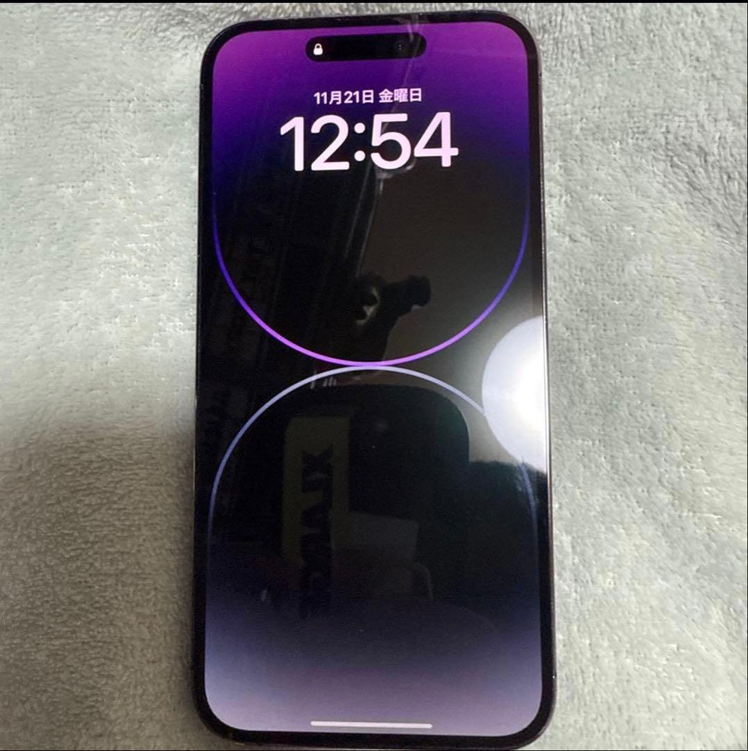 Apple iPhone 14 ProMAX 深い紫色 本体