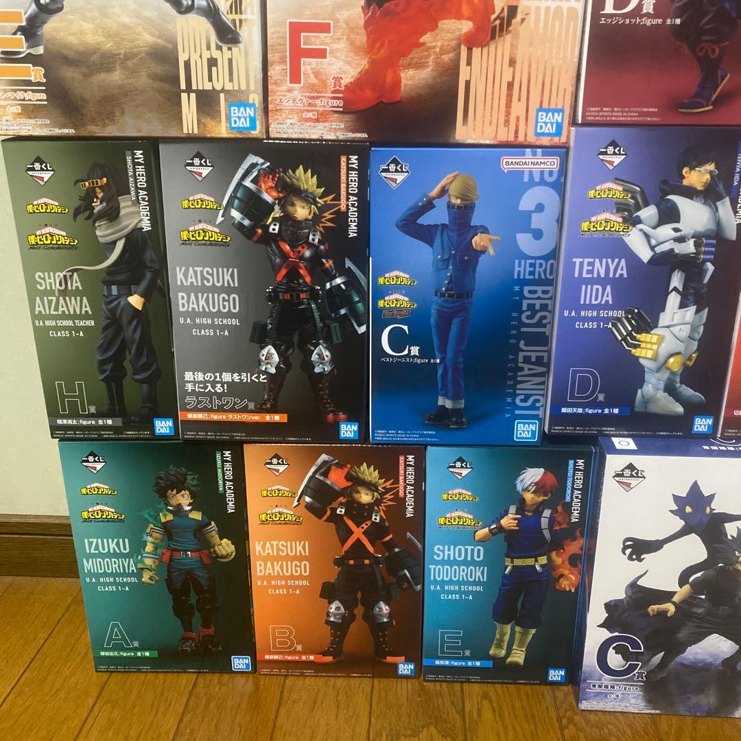 僕のヒーローアカデミア 一番くじ フィギュア セット