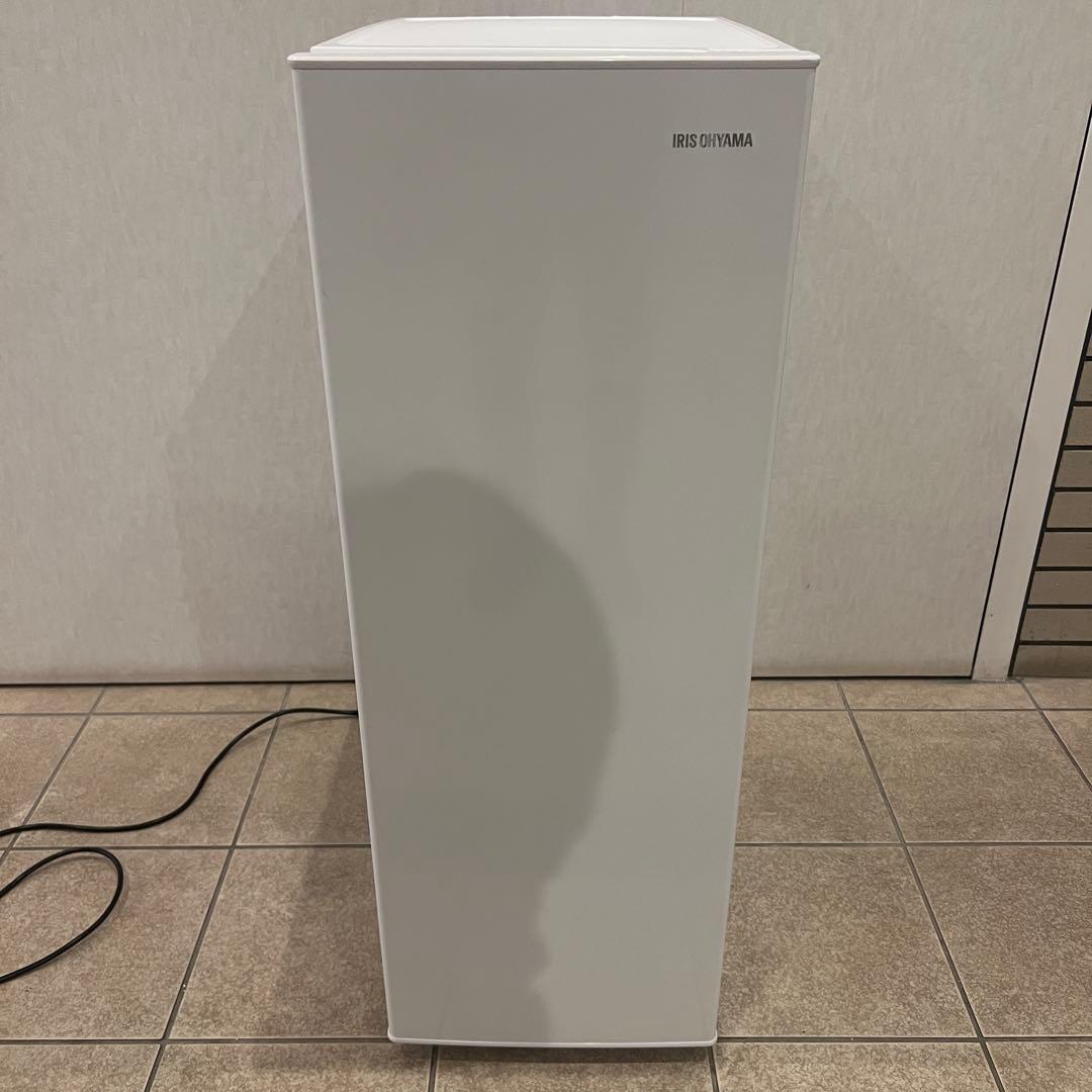 アイリスオーヤマ 冷凍庫 動 KUSN-8B-W 2024年製 80L ホワイト