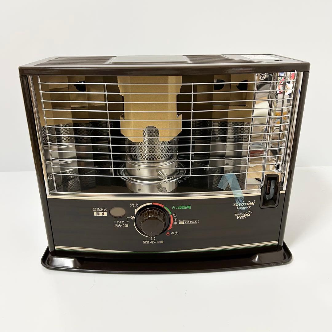 未使用 トヨトミ RS-D29B 2011年 でるでる芯 M 木目 石油ストーブ