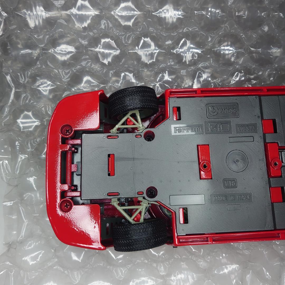 bburago　フェラーリ　F40　1/18　ゴールドコレクション