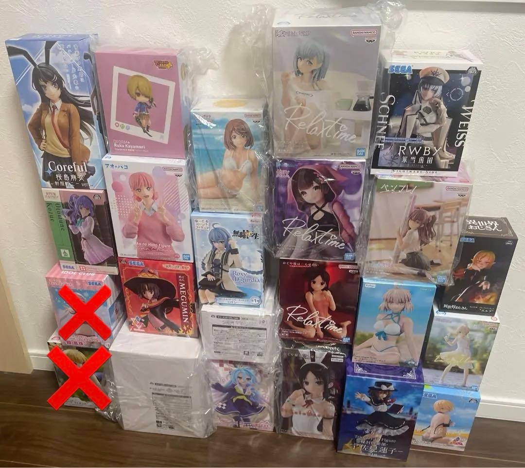 美少女フィギュア21個セット