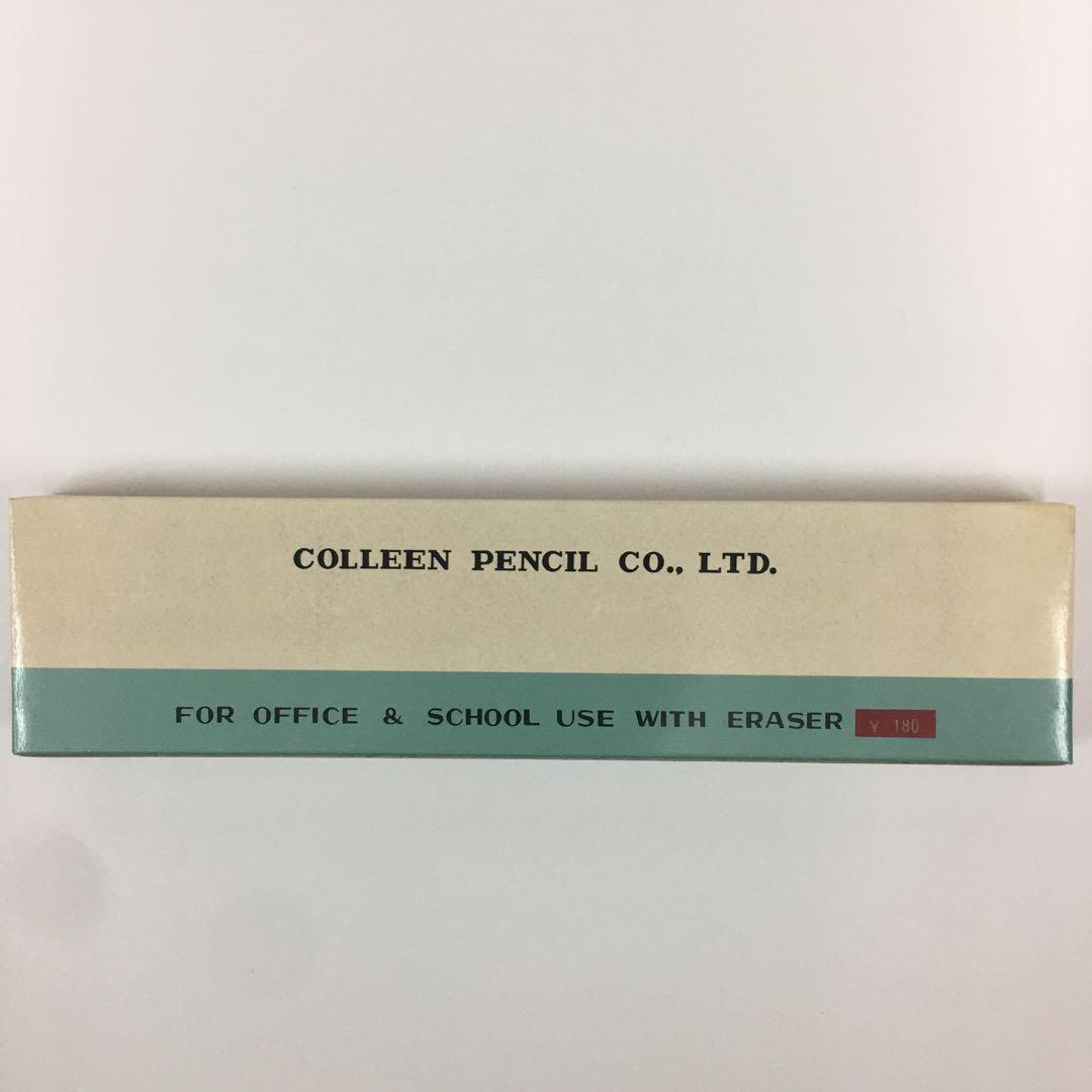 【昭和レトロ】コーリン鉛筆　no．777 HB消しゴム付1ダース