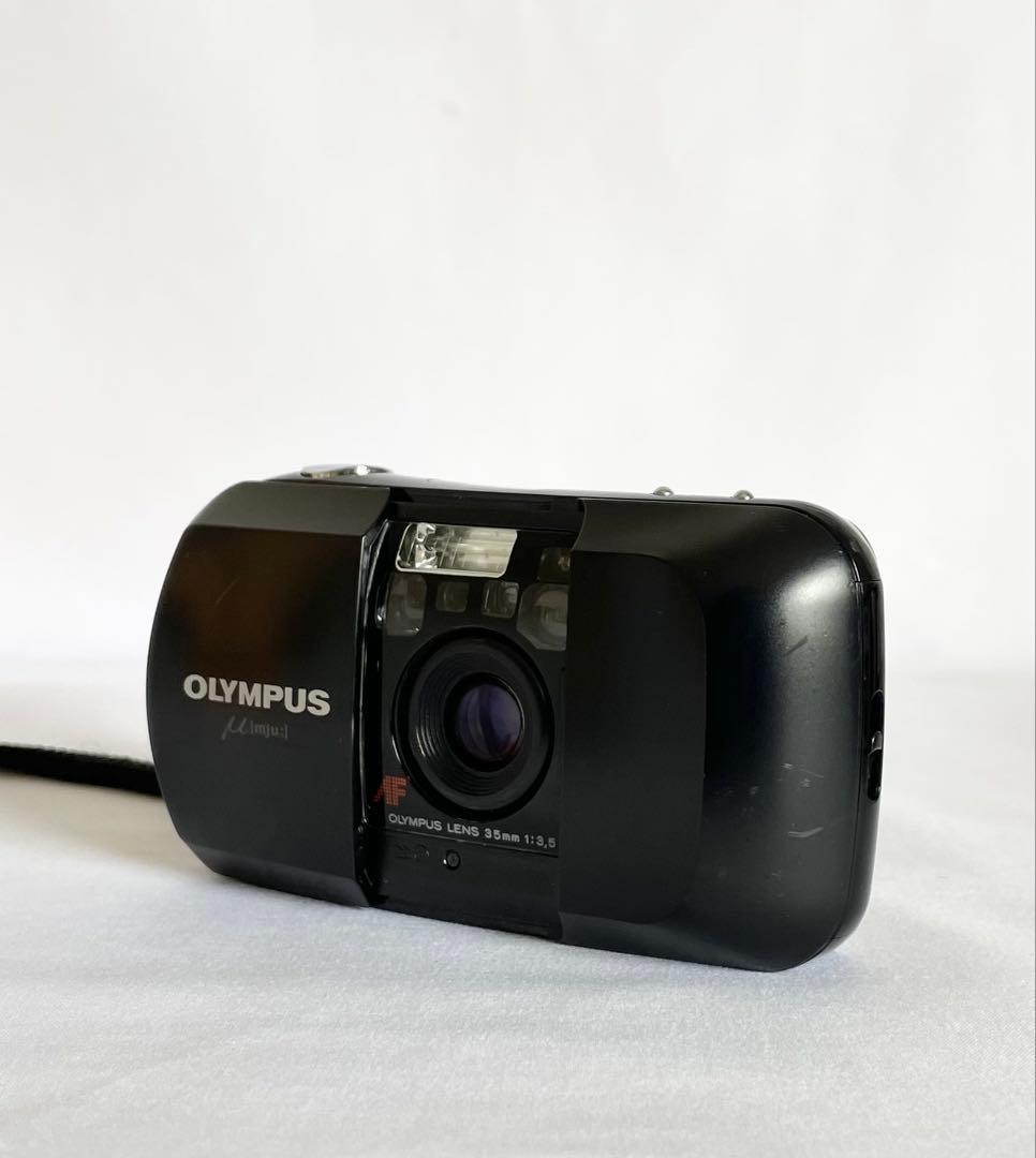 【完動品】OLYMPUS μ 初代 フィルムカメラ 動作確認済み