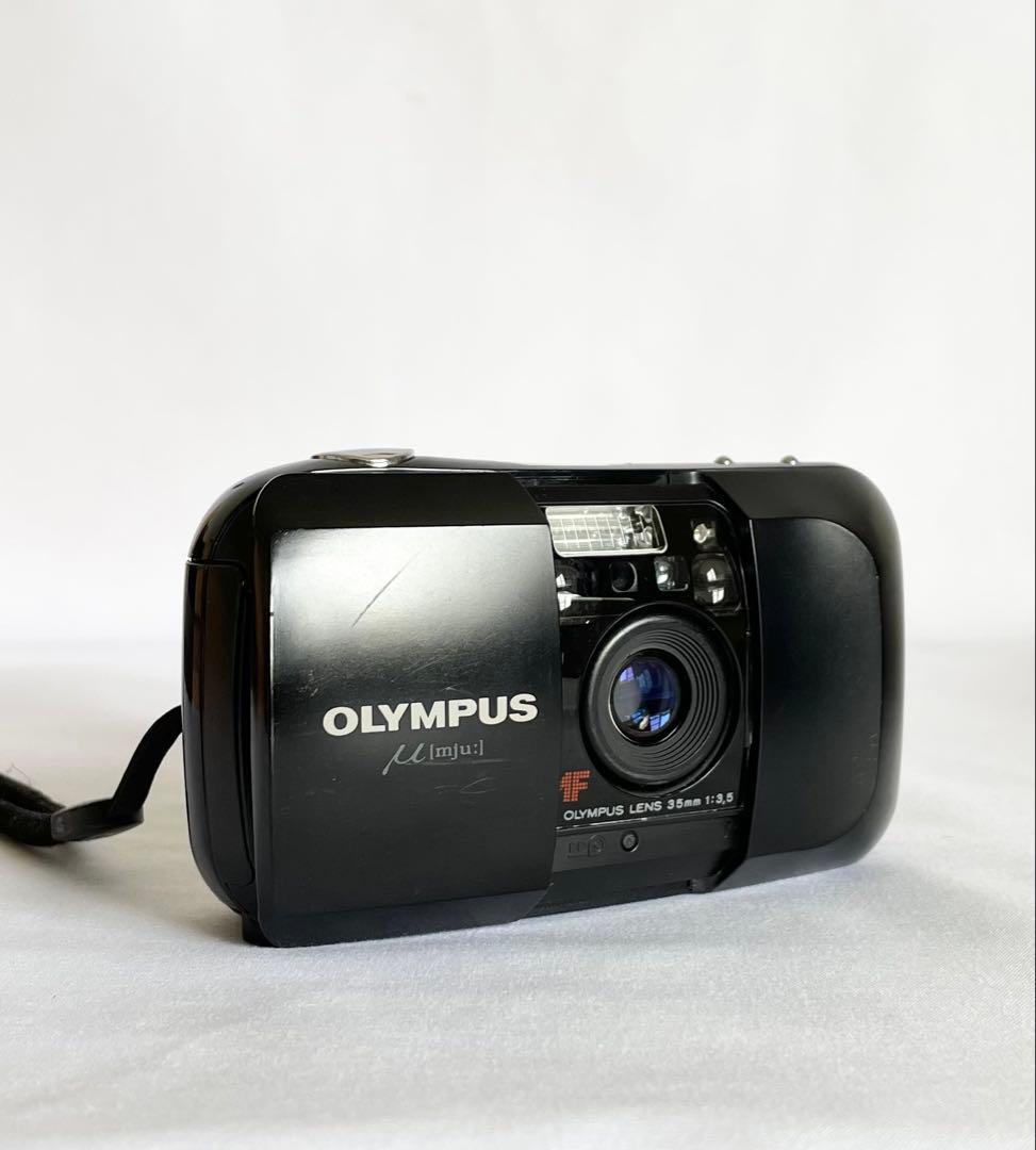 【完動品】OLYMPUS μ 初代 フィルムカメラ 動作確認済み