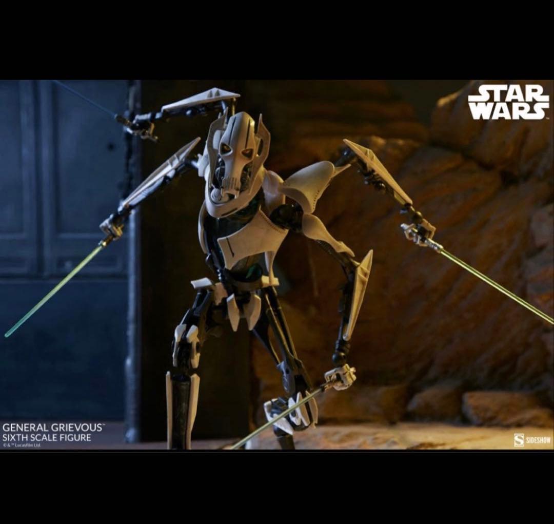 スター・ウォーズ グリーヴァス将軍（バージョン２） １／６スケールフィギュア