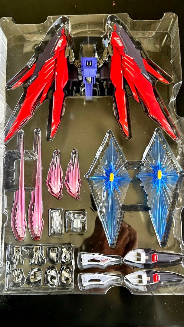 美品★【メタルビルド　デスティニーガンダム　Soul RED ver.】