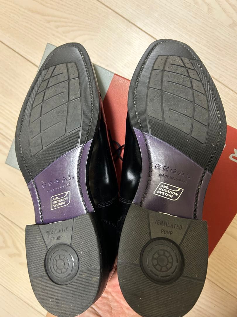 REGAL ストレートチップ ブラック 41EL 25cm