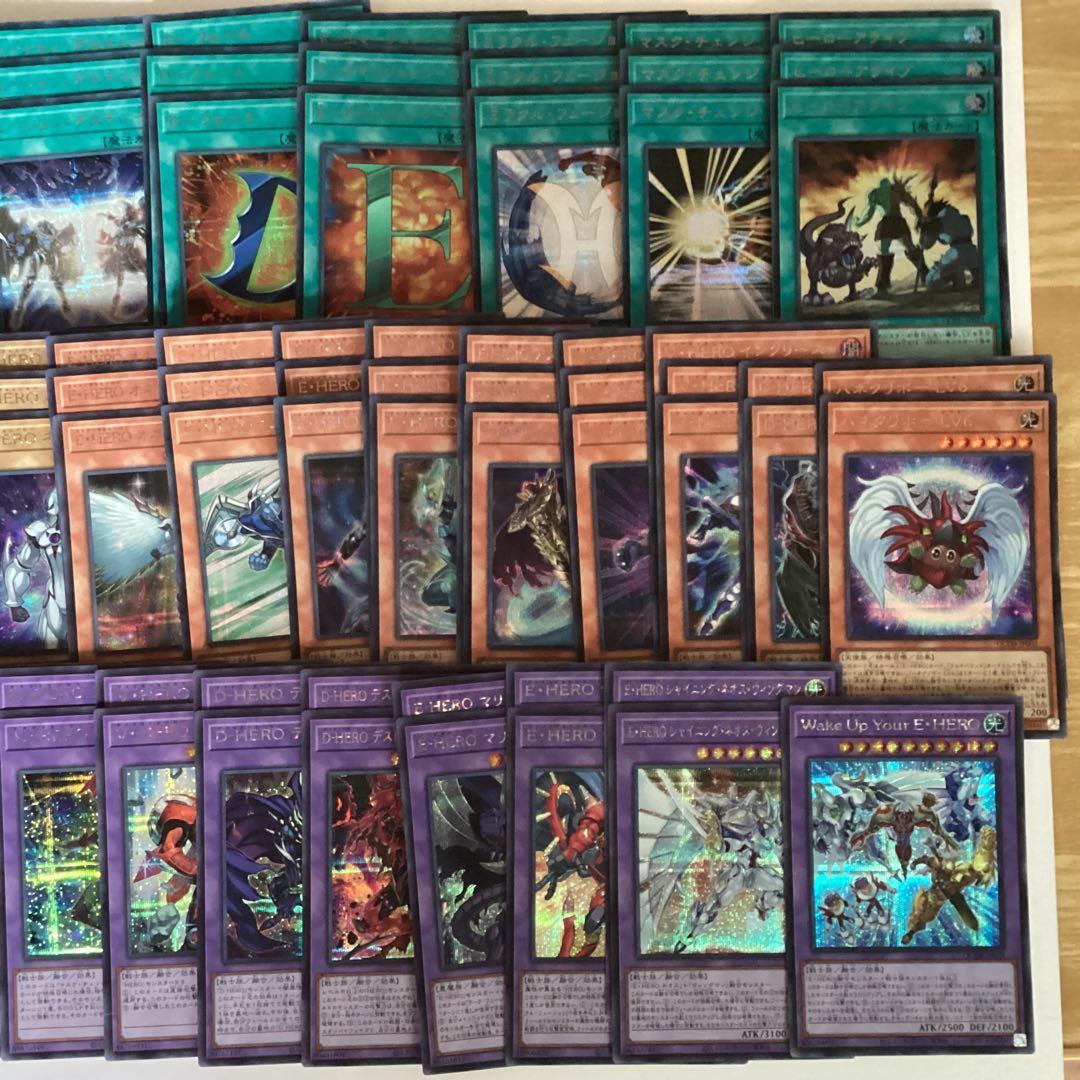 ヒーロー　全てシークレット　デッキパーツ　セット　まとめ売り