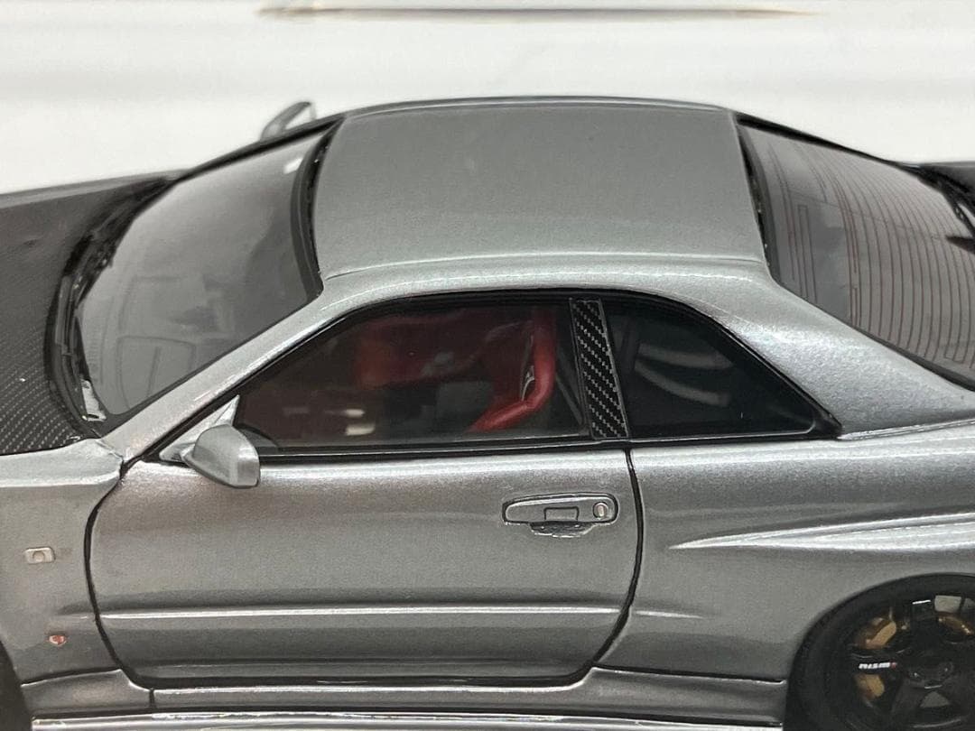 ★1/43★NISMO R34 GT-R Z-tune★ガンメタ★ニスモ★日産★