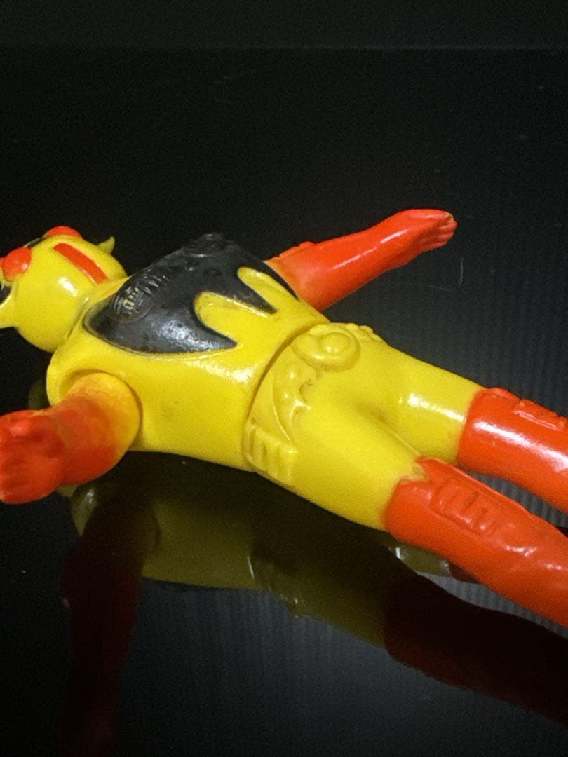 当時物 アクアマイザー3 イビル ソフビ タカトク ブルマァク 人形