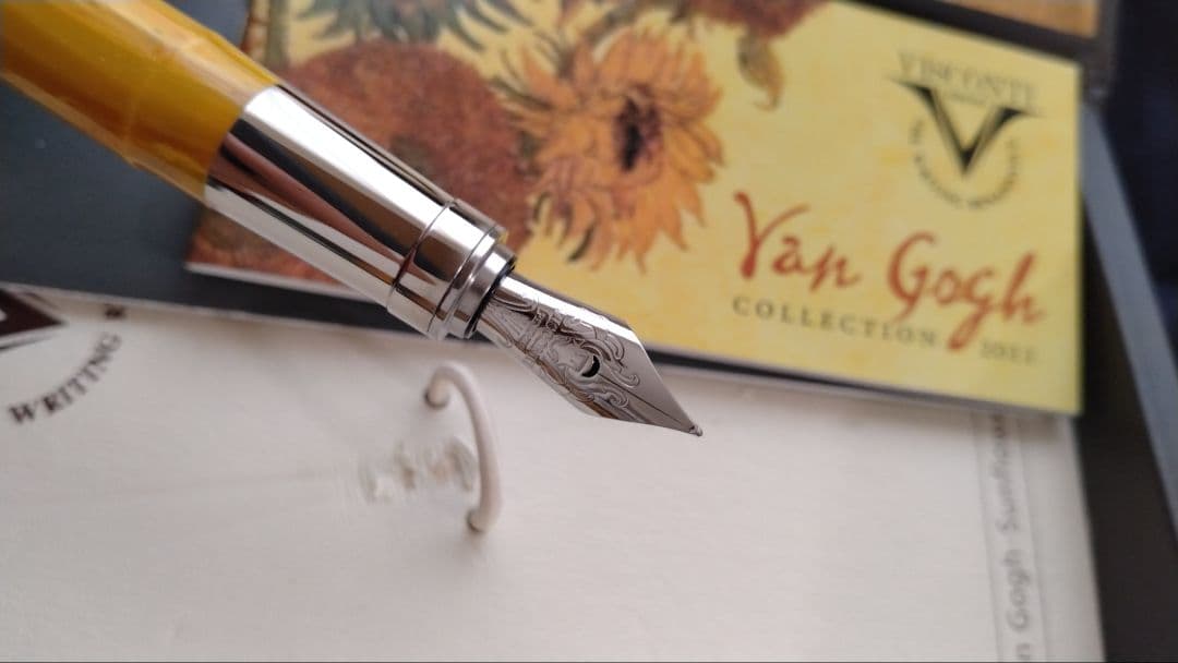 ビスコンティ ゴッホ ひまわり 万年筆