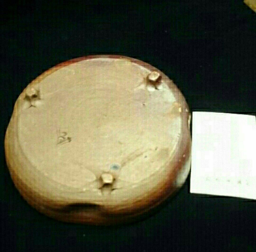 備前焼 松井與之 大皿