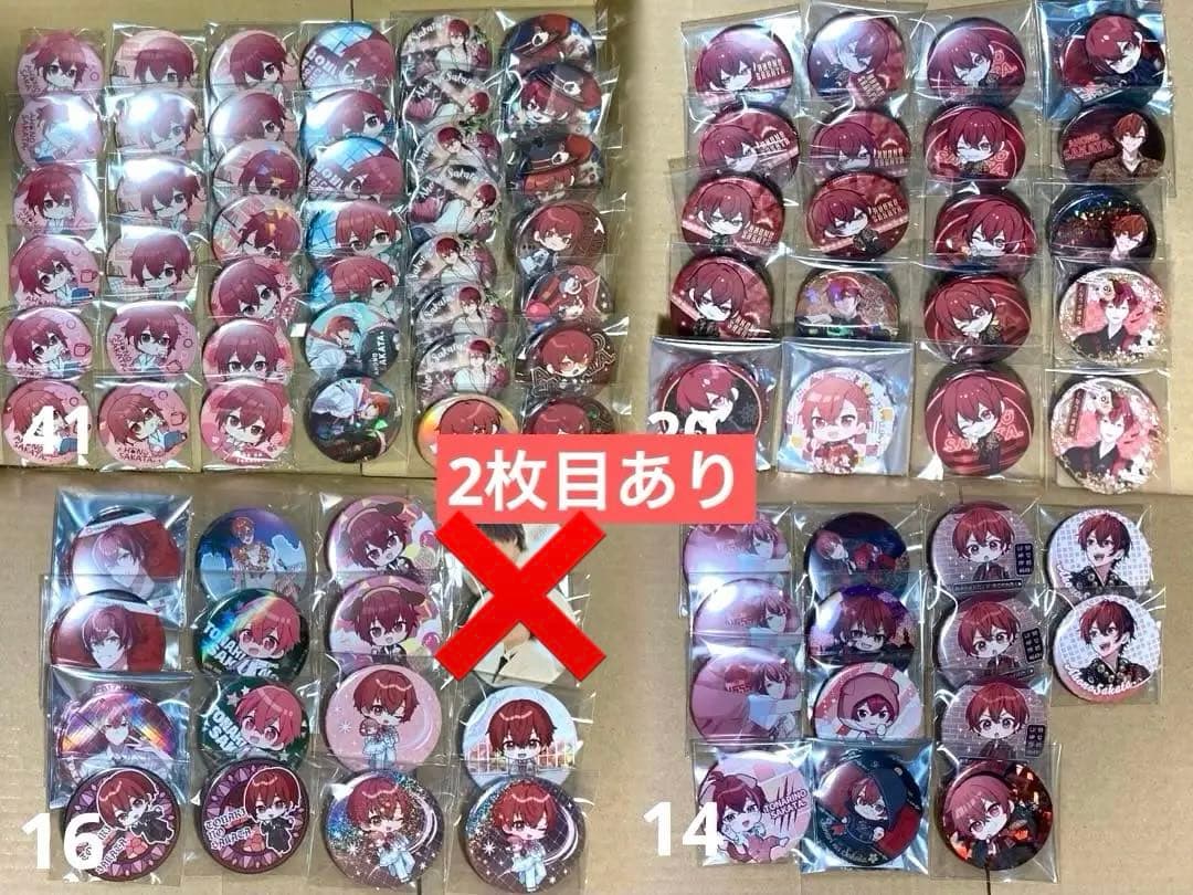 あほの坂田 缶バッジ104個＆アクスタセット