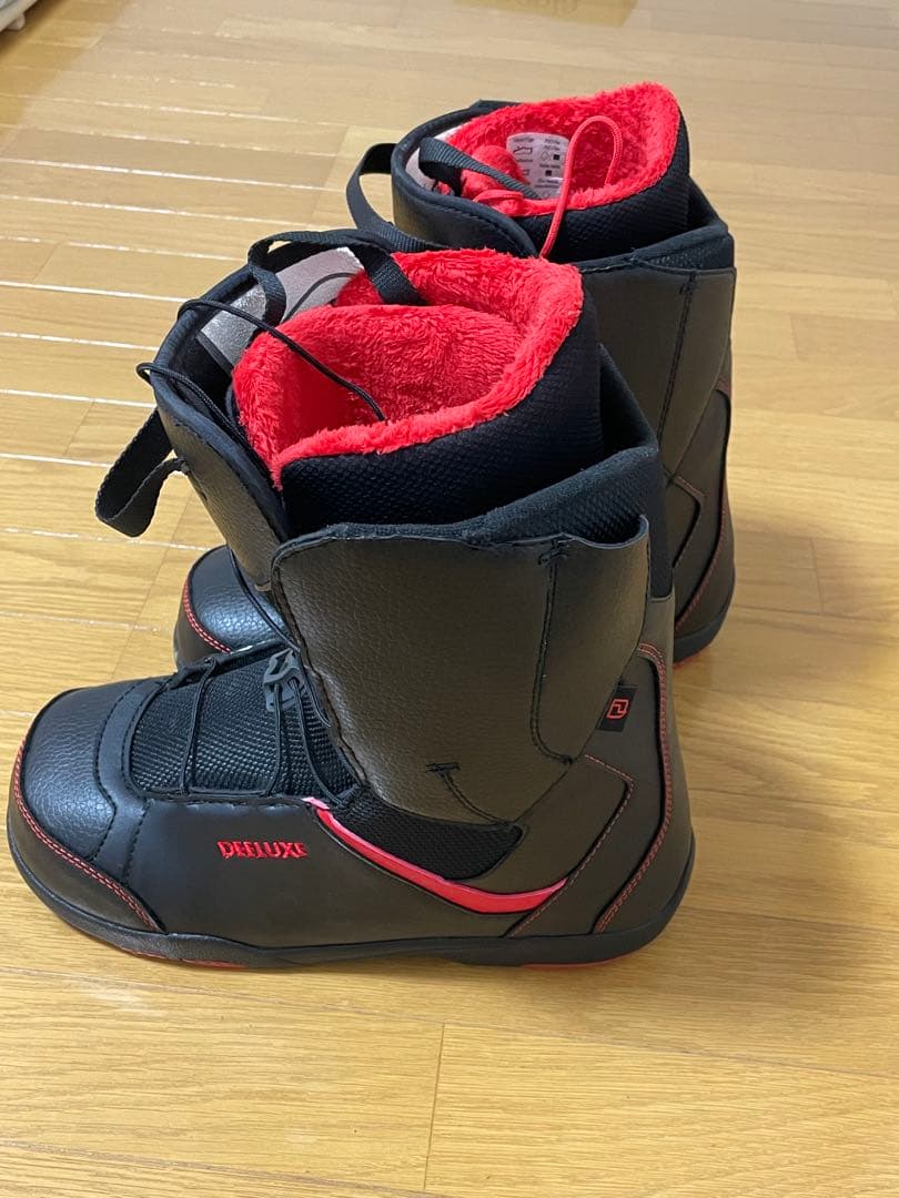 DEELUXE スノーボードブーツ 黒/赤