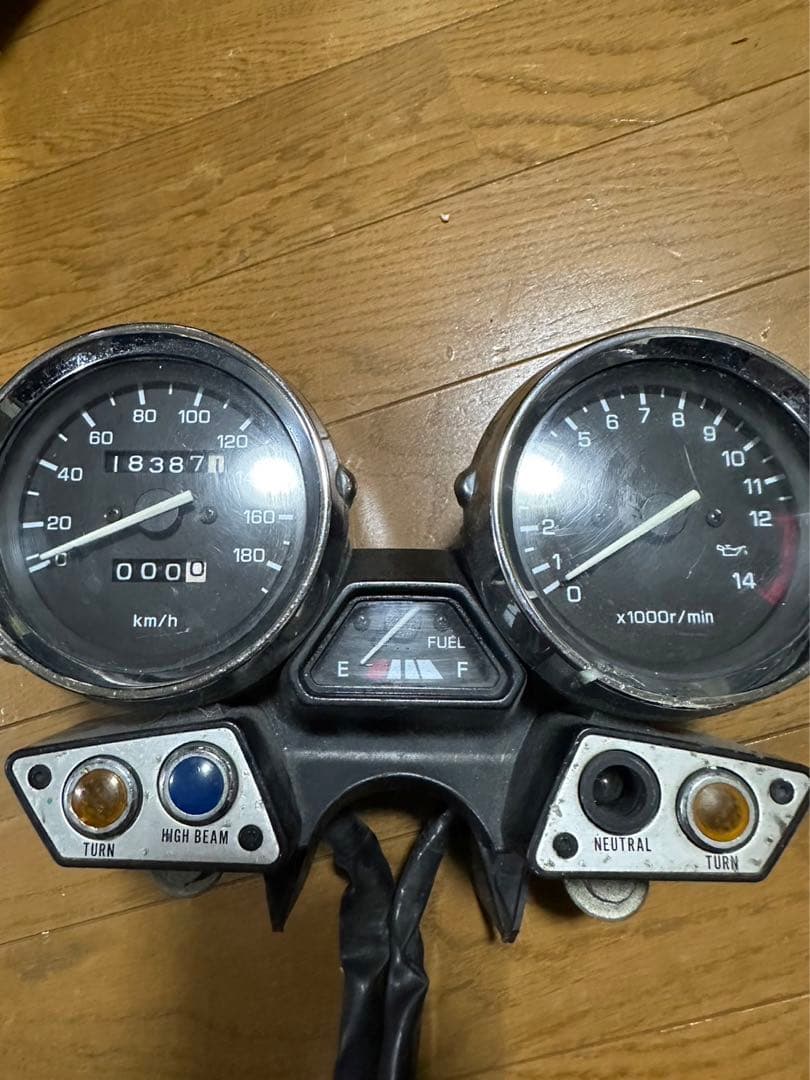 xjr400 純正メーター