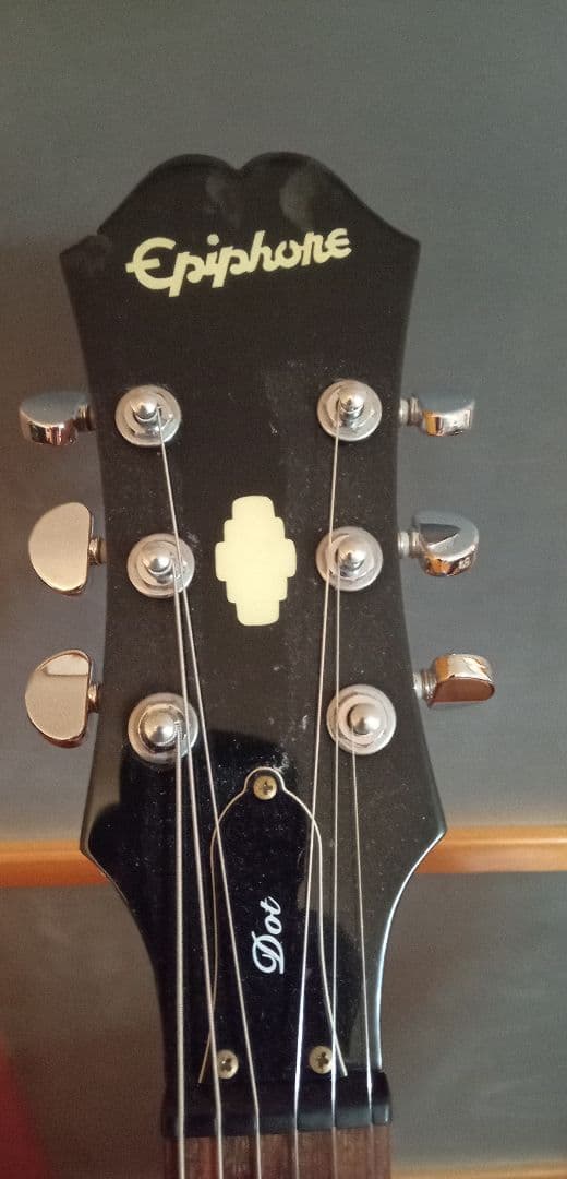 ユ*イ様 エピフォン DOT ナチュラル セミホロウボディ程度良好