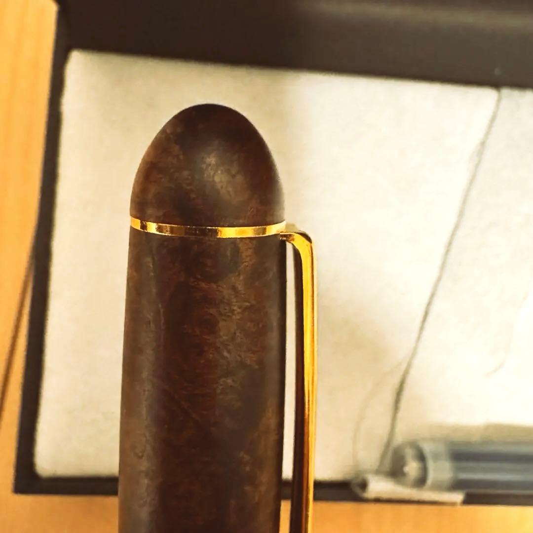 【未使用】アカブライヤー　センチュリー3776 プラチナ万年筆 F（細字）