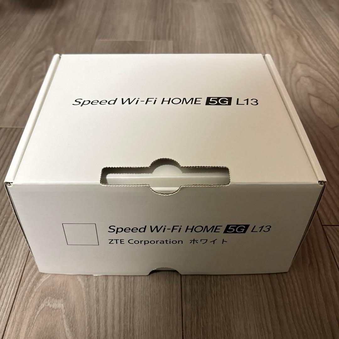 【値下げ不可】ZTE Speed Wi-Fi  5G L13