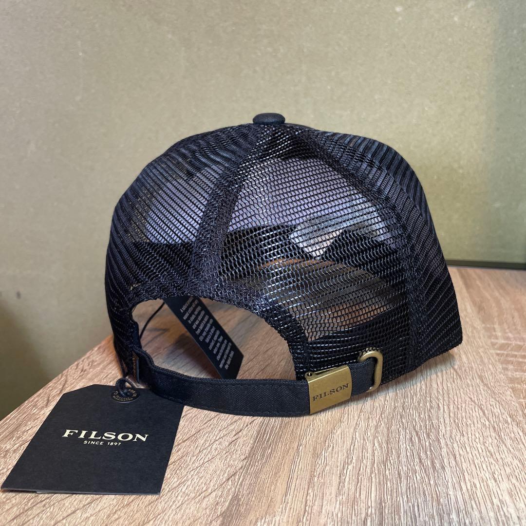 新品未使用 タグ付きフィルソンFILSON Logger MeshCapブラック