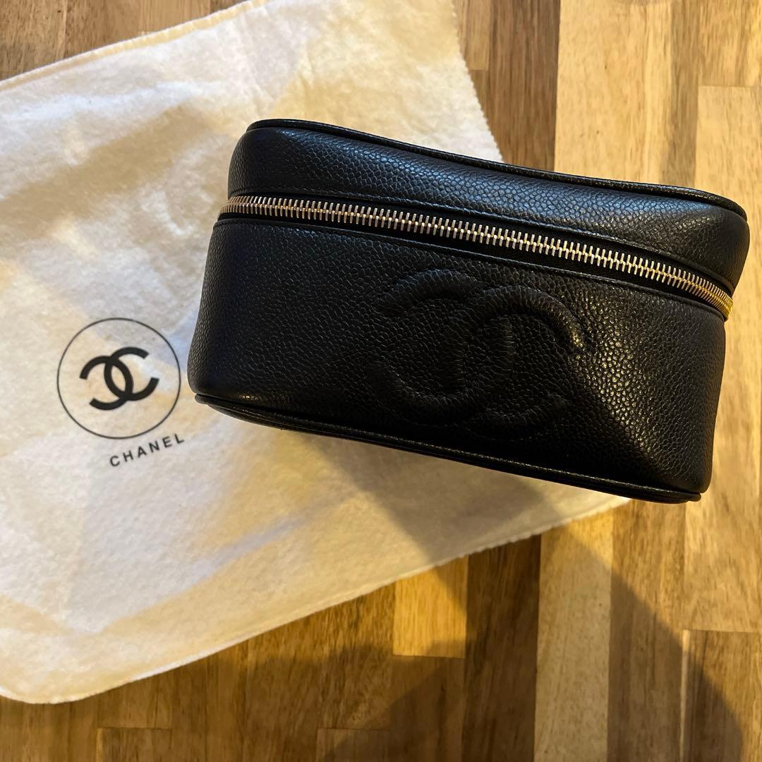 専用です！正規品　シャネル　バニティバッグ　ブラック