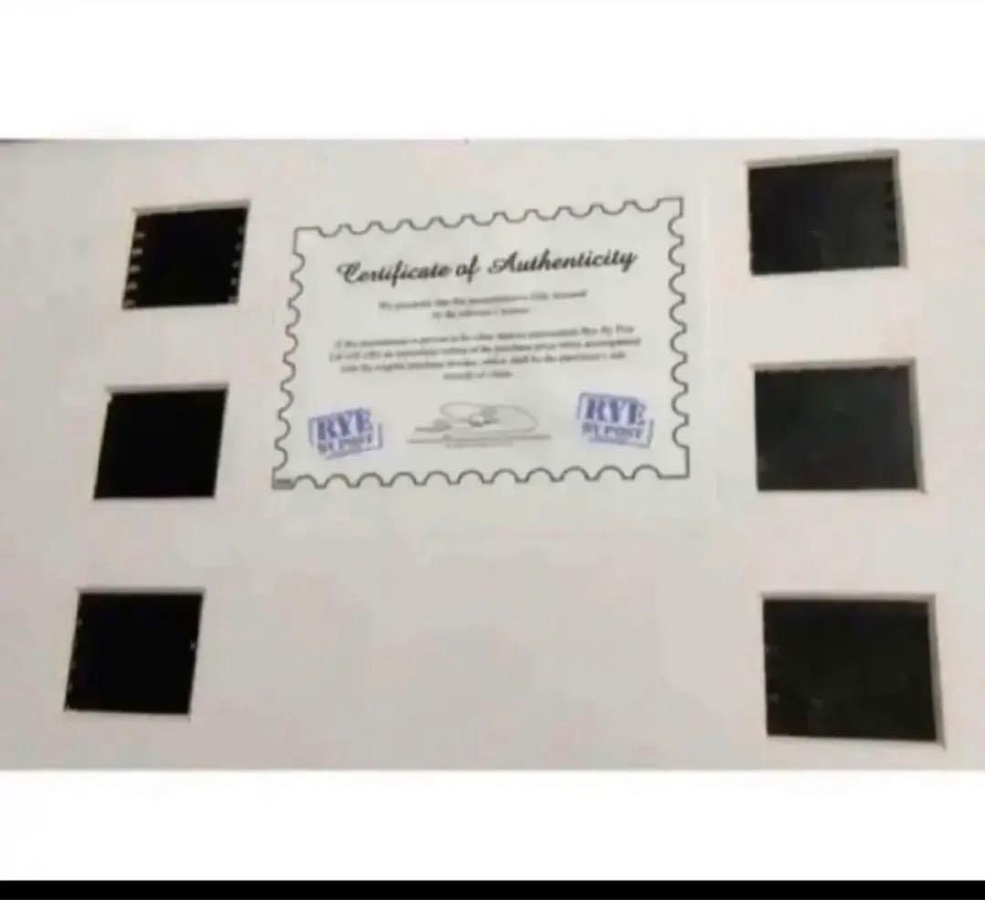 MichaelJackson証明書写真ネガフィルムコレクションフォト