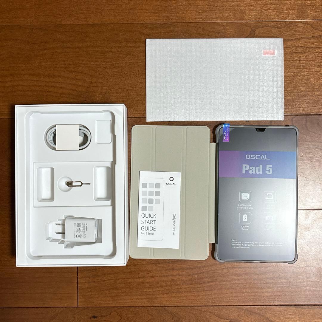 Pad5❣️アンドロイド14 タブレット 8.68インチ 1280*800大画面