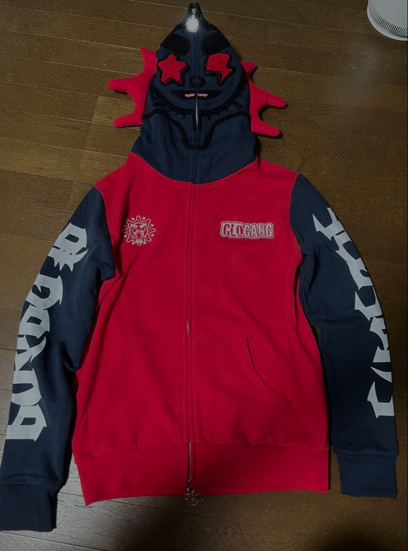 Glo gang グローギャング　ジップパーカー　M