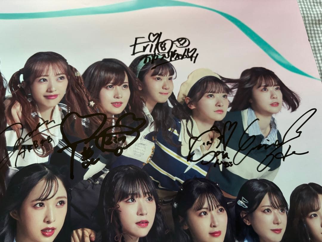 akb48 直筆サイン入りポスター アイドルなんかじゃなかったら 選抜メンバー