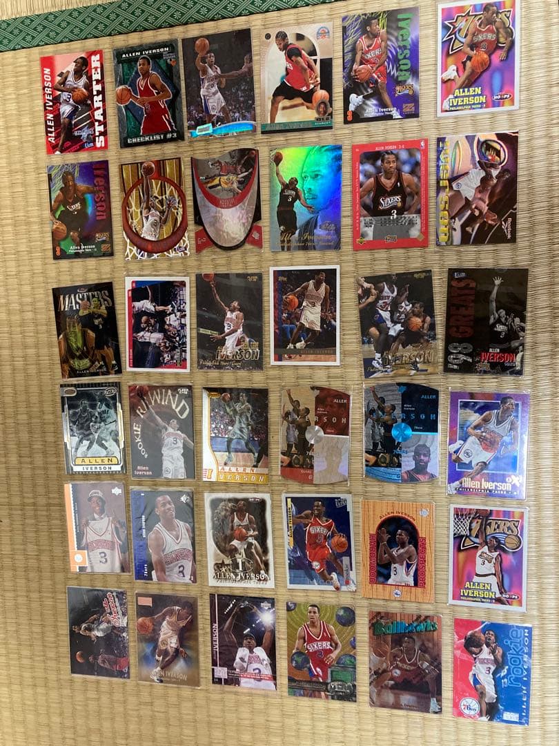 アレン　アイバーソン　バスケNBAカード　36枚セット