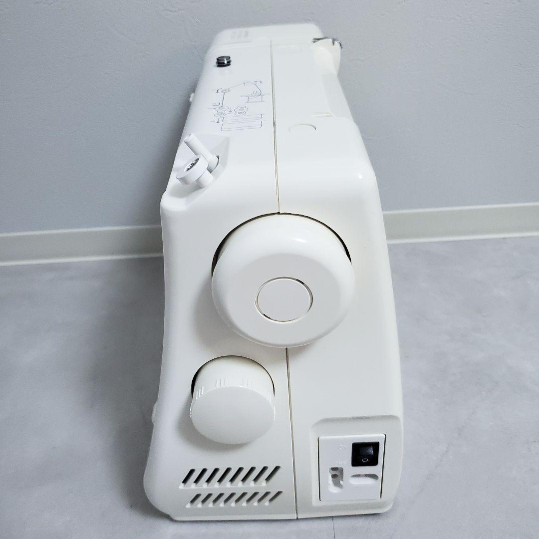 【未使用】ジャノメ フットコン付 ロックカッター内蔵ミシン N-736EX