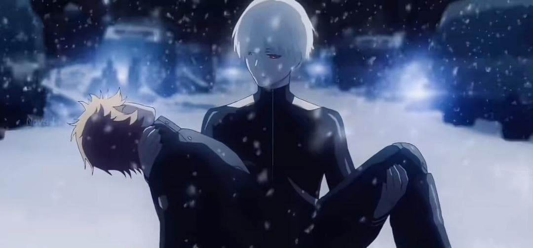 東京喰種 金木研が永近英良を抱く 1/6 樹脂 フィギュア