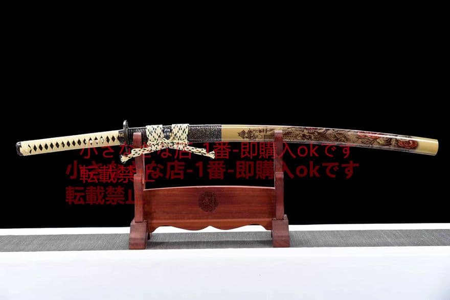 鎏金銀セットT 10覆土焼刃『風雲決』武具　刀装具　日本刀　模造刀 居合刀