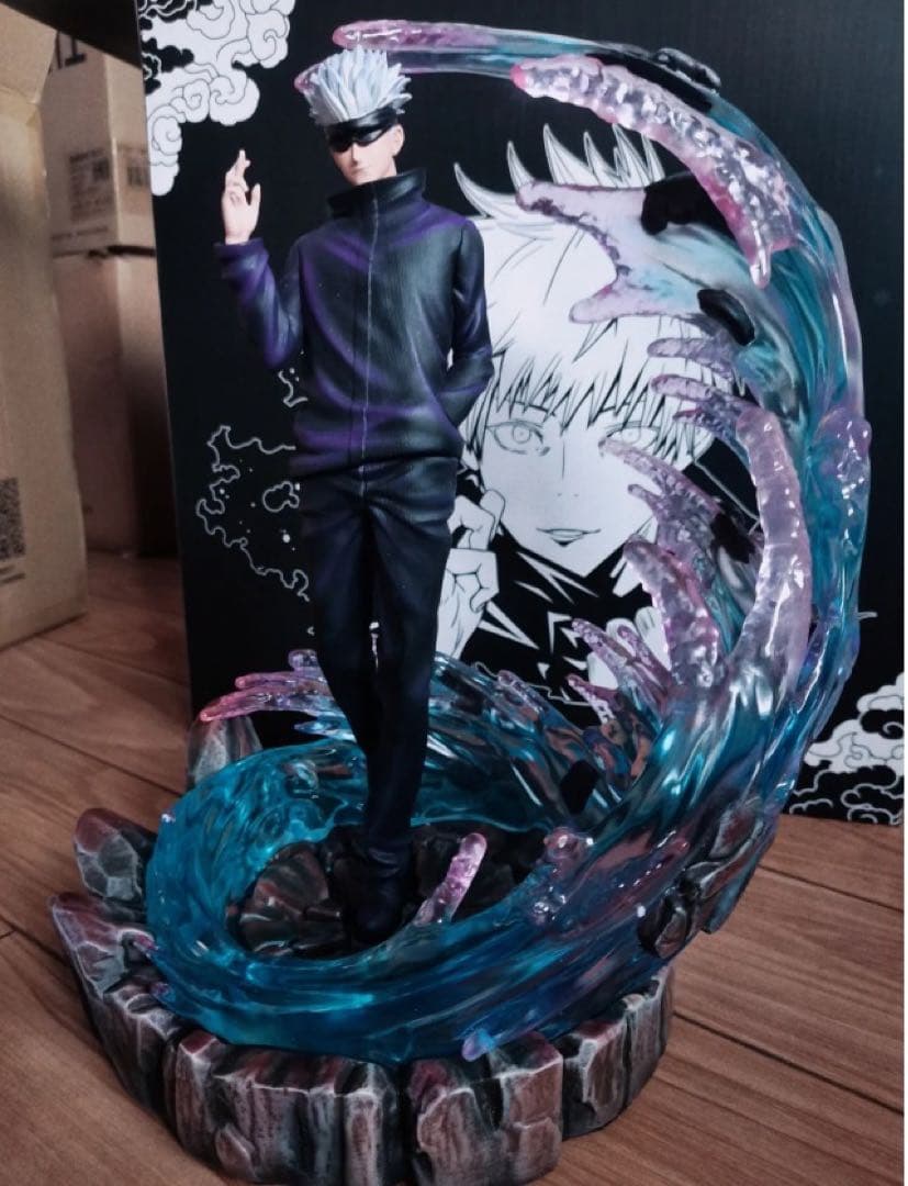 呪術廻戦 五条悟 ガレージキット ガレキ スタチュー①①