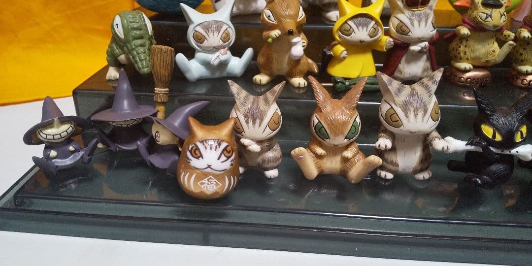 わちふぃーるど 猫のダヤン フィギュアコレクション 陶器 グッズセット