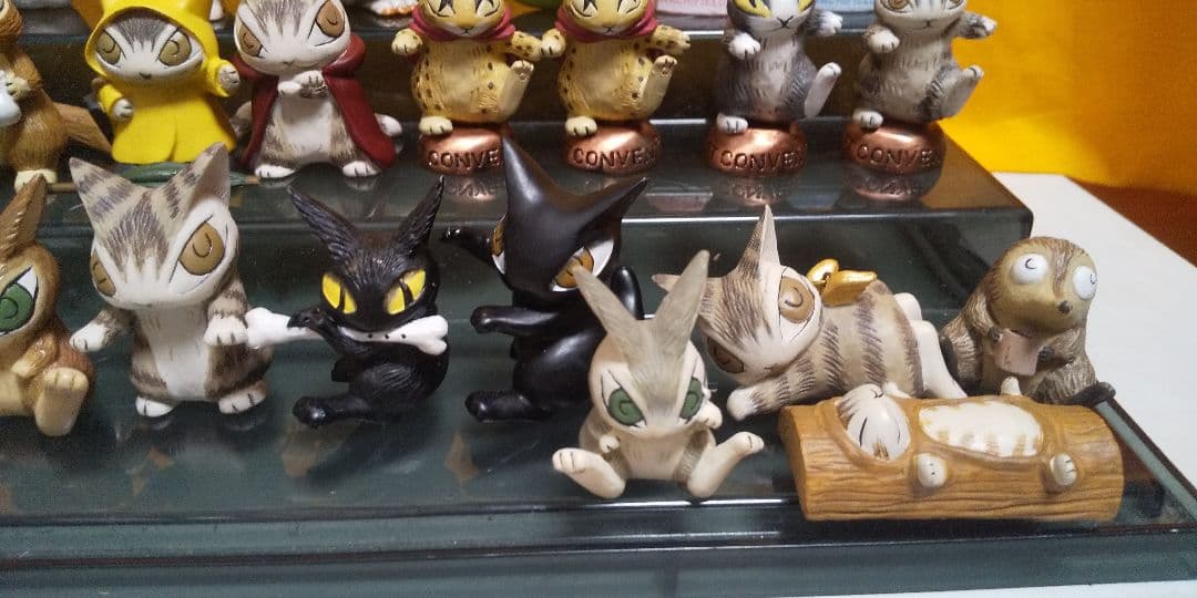 わちふぃーるど 猫のダヤン フィギュアコレクション 陶器 グッズセット