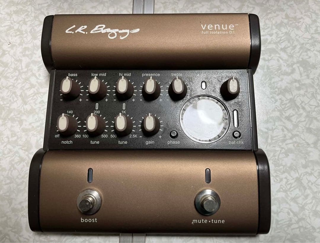 L.R. Baggs Venue アコースティックギター用プリアンプDI