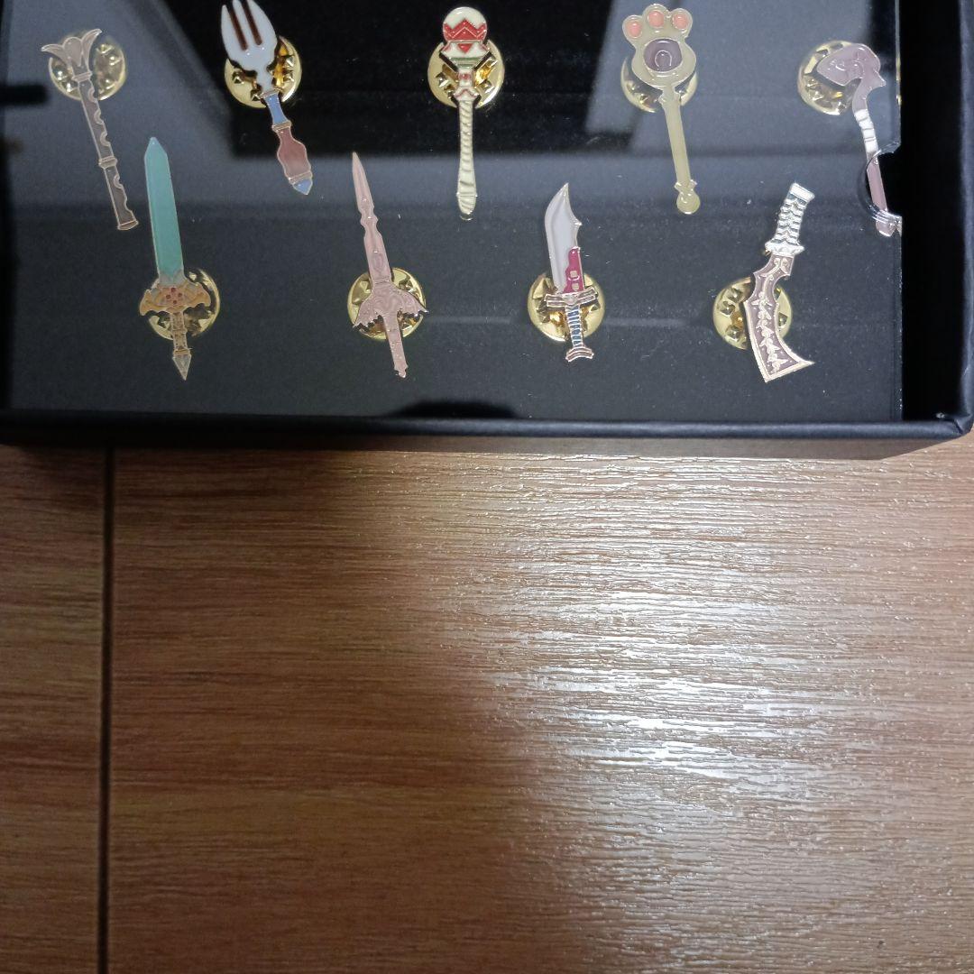 ファイナルファンタジーIX 武器モチーフピンバッチ コンプリートセット