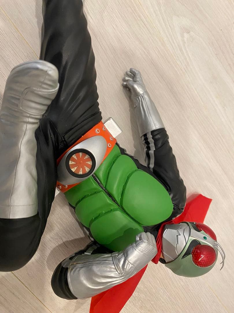 仮面ライダー1号　ライダーキック　マフラー付き 約30cm 未使用、箱無し