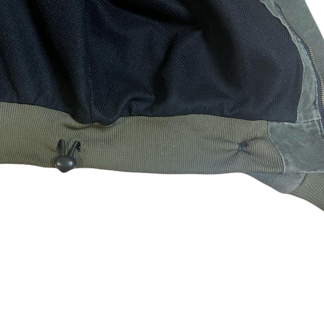 Carhartt アクティブジャケット J25 MOS 革パッチ モスグリーン