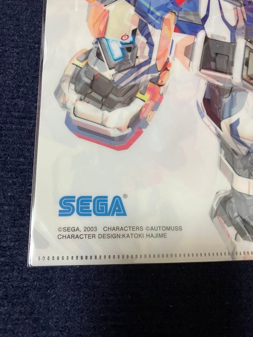 【非売品】電脳戦機バーチャロンマーズ SEGA A4 クリアファイル ①