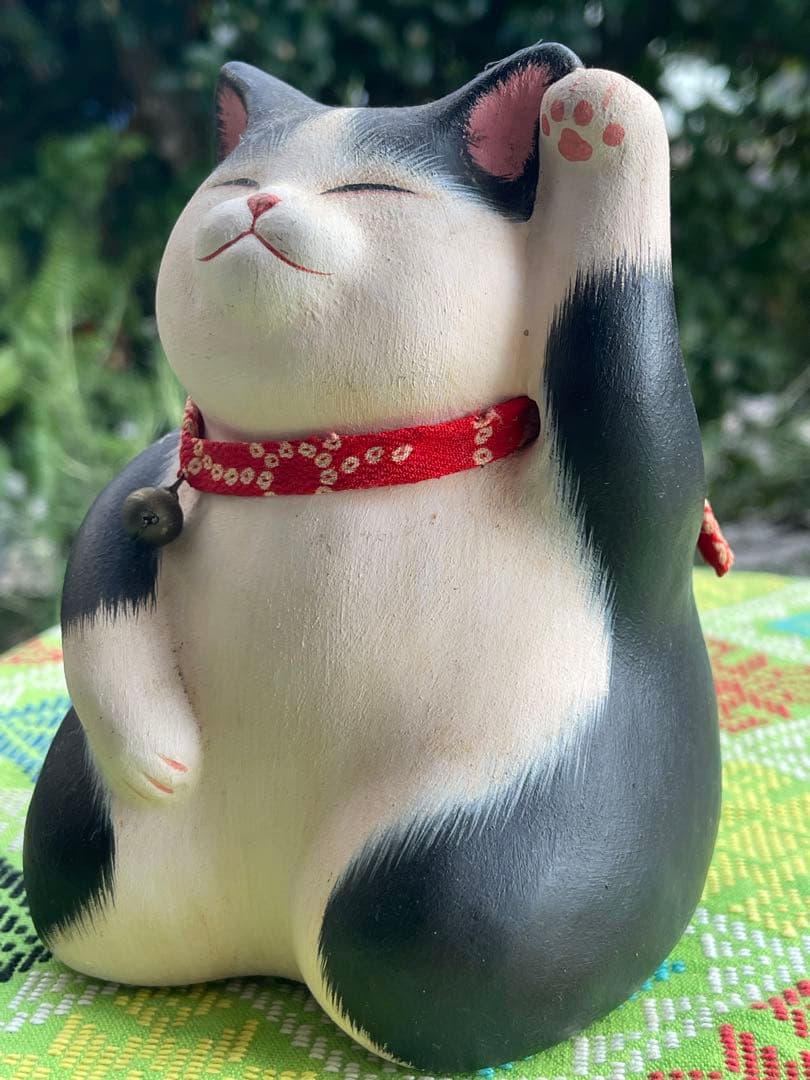招き猫　もりわじん作