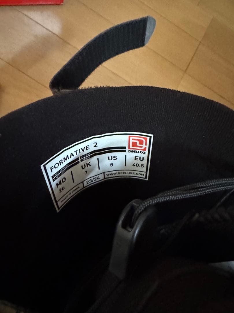 新品未使用　DEELUXE スノーボードブーツ FORMATIVE