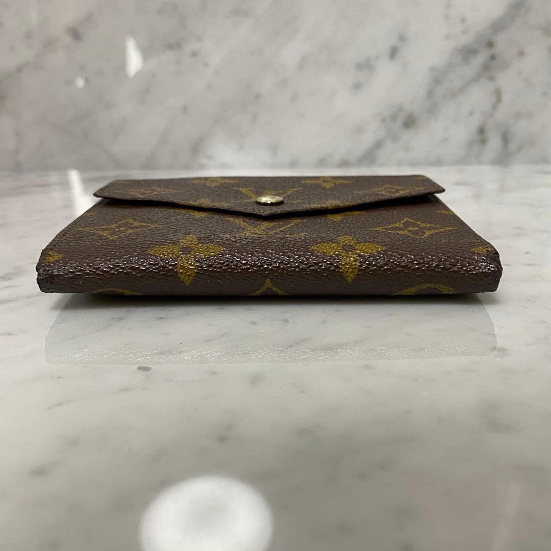 LOUIS VUITTON ルイヴィトン 三つ折財布 レター モノグラム