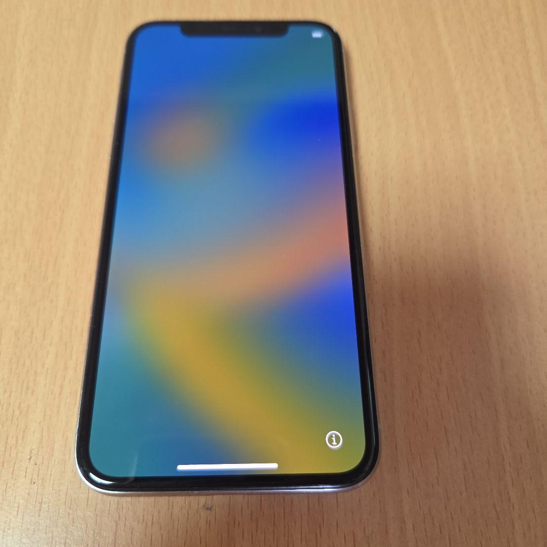 Apple iPhoneX 64GB シルバー