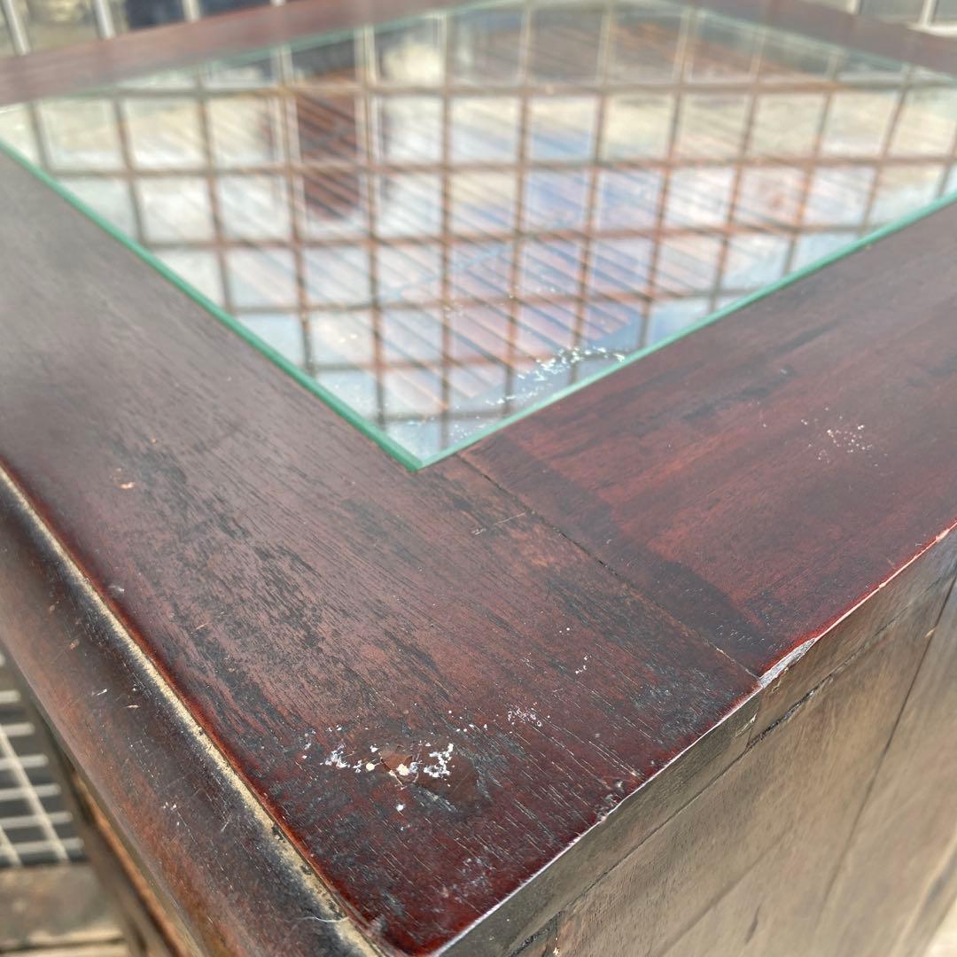 ヴィンテージ 三段バンブーチェスト アジアン家具 収納 インテリア