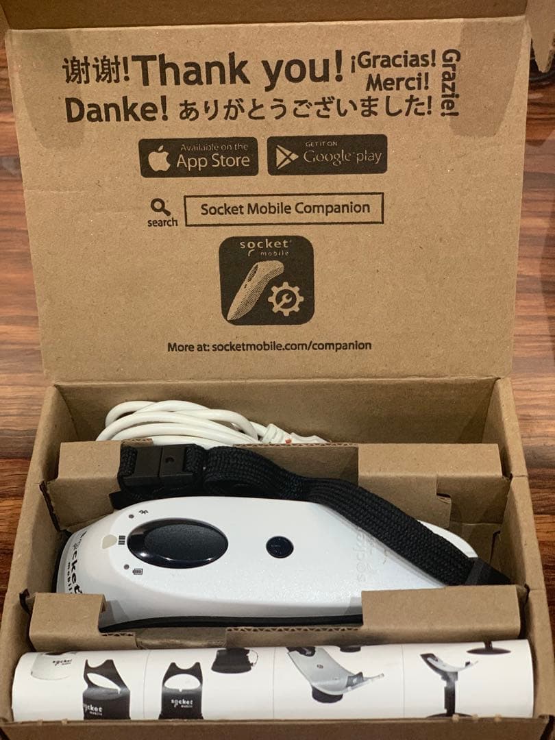 【美品】socket mobile バーコードリーダー S700 ホワイト