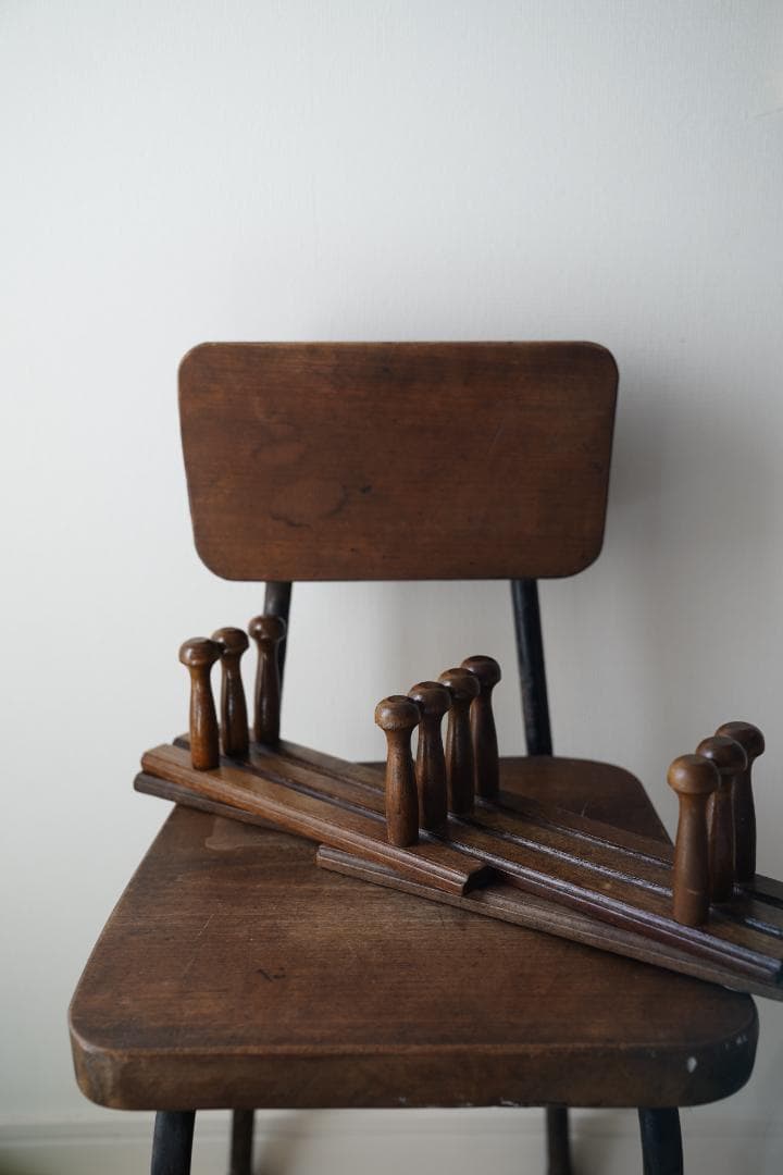 アンティーク　コートラック　ハンガーラック　帽子かけ