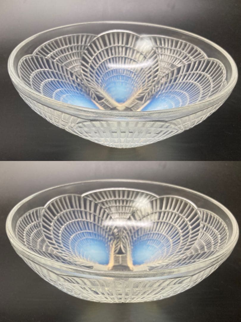 ルネ・ラリック　オパールセント　コキーユ　COQUILLE ボウル　鉢　16cm