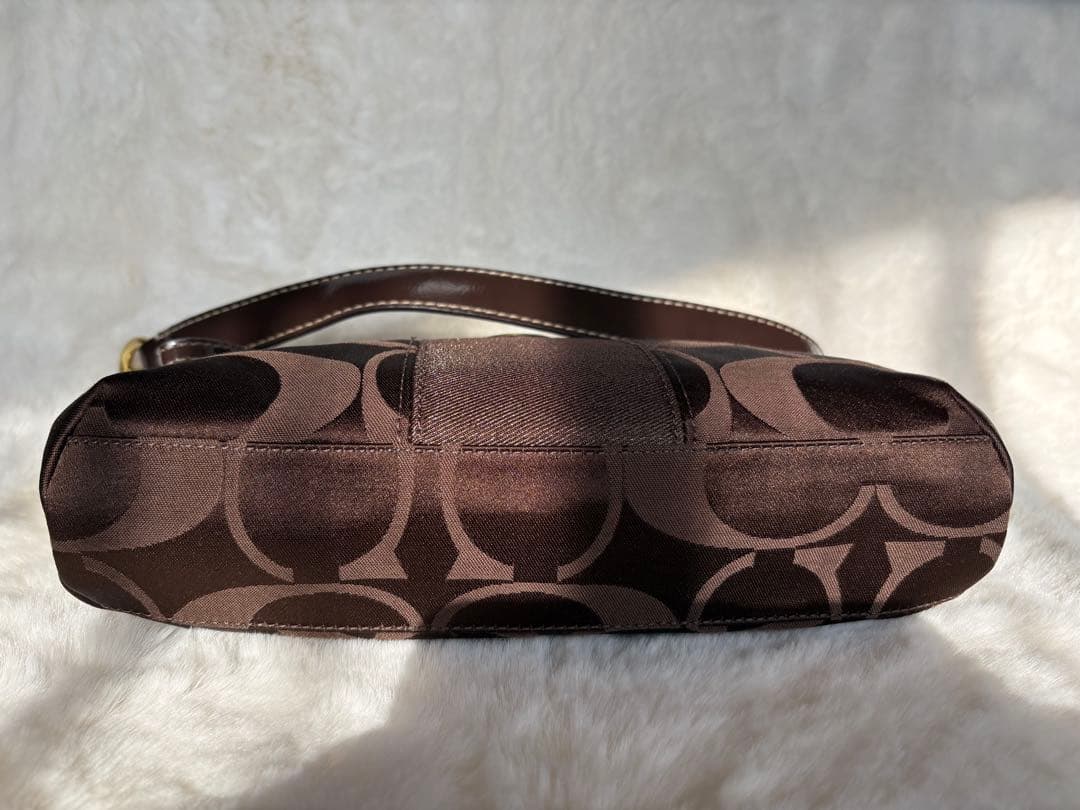 【美品】COACH コーチ　シグネチャー2wayショルダーバッグ　斜め掛け